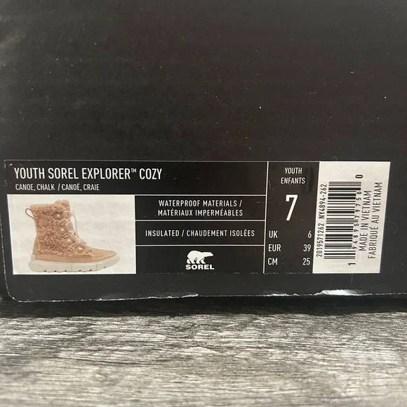 Sorel Explorer boots, youth size 7, womens size 8/8.5 - Picture 6 of 6
